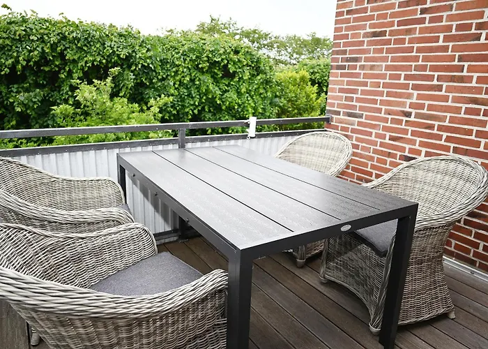Appartement Pauline Mit Strandkorb Am Deich Büsum